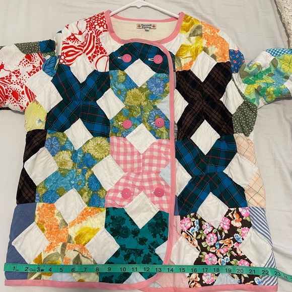 Farewell Frances Quilted Meredith Coat L - Picture 4 of 7